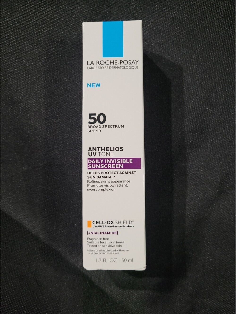 La Roche-Posay Anthelios UV Tone Sunscreen SPF 50 1.7 fl.oz Exp 04/2027